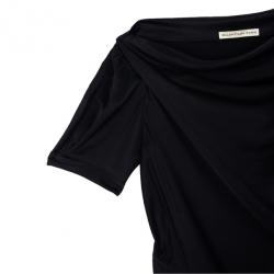 مملوكة مسبقًا Balenciaga Black Satin Dress S