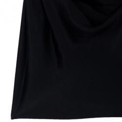 مملوكة مسبقًا Balenciaga Black Satin Dress S