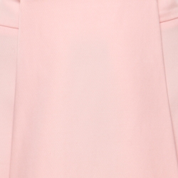 Pre Owned Balenciaga Pink Box Pleat Detail Mini Skirt M