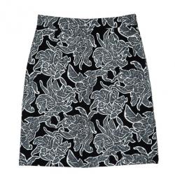Balenciaga Floral Print Jacquard Skirt XS