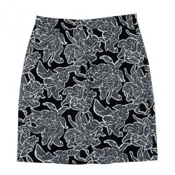 Balenciaga Floral Print Jacquard Skirt XS