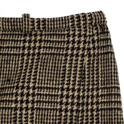 Pre Owned Balenciaga Tweed A-Line Skirt S