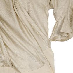 مملوكة مسبقًا Balenciaga Silk Side Draped Dress S