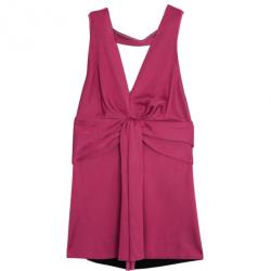 Balenciaga Halterneck Fuschia Top S