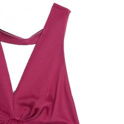 Balenciaga Halterneck Fuschia Top S