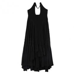 Pre Owned Balenciaga Halterneck Layer Dress M