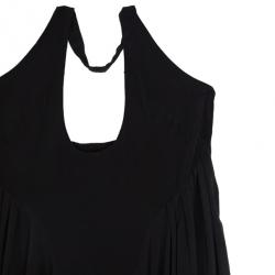 Pre Owned Balenciaga Halterneck Layer Dress M