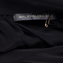 Pre Owned Balenciaga Halterneck Layer Dress M
