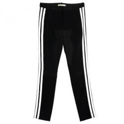 Balenciaga Black &amp; White Stretch Pants XS