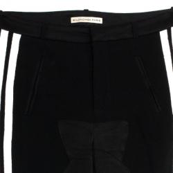 Balenciaga Black &amp; White Stretch Pants XS