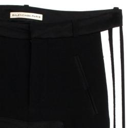 Balenciaga Black &amp; White Stretch Pants XS