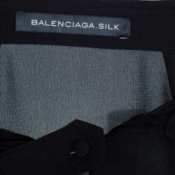 مملوكة مسبقًا Balenciaga Collared Shift Dress M