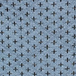 Pre Owned Balenciaga Drop Waist Mixed Fabric Dress Coat S