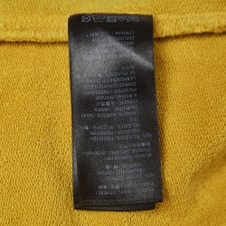 Pre Owned Balenciaga Wardrobe Yellow Cotton Knit Track Pants L