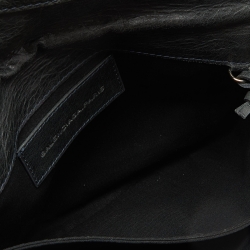 Pre Owned Balenciaga Green Leather Giant 21 Envelope Clutch