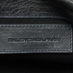 Pre Owned Balenciaga Green Leather Giant 21 Envelope Clutch