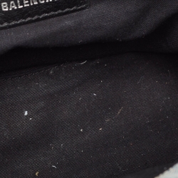 Pre Owned Balenciaga Blue Denim XS Crystals Neo Cagole Bag