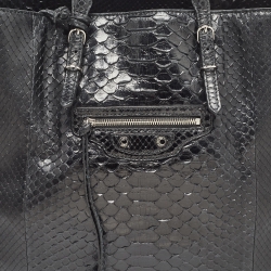 مملوكة مسبقًا حقيبة بالنسياغا بابيير A4 جلد أحمر