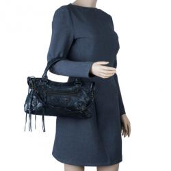 مملوكة مسبقًا Balenciaga Black Leather Classic First Shoulder Bag