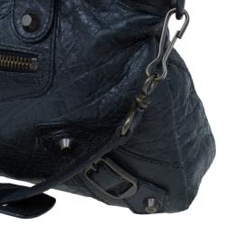 مملوكة مسبقًا Balenciaga Black Leather Classic First Shoulder Bag