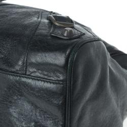 Pre Owned Balenciaga Black Leather Twiggy Bag