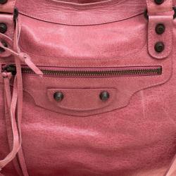 Pre Owned Balenciaga Sorbet Leather Classic City RH Tote