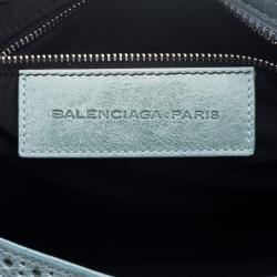 Pre Owned Balenciaga Papeete Leather Brogues GCH Classic City Tote