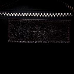 Pre Owned Balenciaga Charbon Matelasse Leather MM Bag