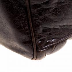 Pre Owned Balenciaga Charbon Matelasse Leather MM Bag