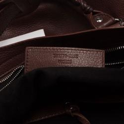 مملوكة مسبقًا Balenciaga Brown Leather Giant City Tote