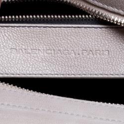 Pre Owned Balenciaga Multicolor Leather Cherche Midi Shoulder Bag