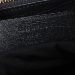 Pre Owned Balenciaga Charcoal Leather Work Tote