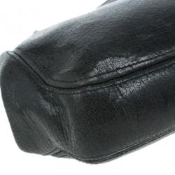 Pre Owned Balenciaga Black Leather Frame Bag