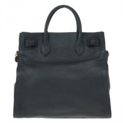 مملوكة مسبقًا Balenciaga Black Leather Lune Tote