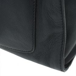 مملوكة مسبقًا Balenciaga Black Leather Lune Tote