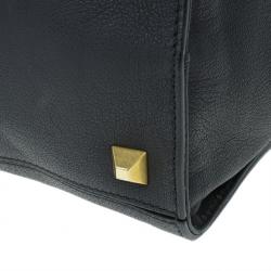 مملوكة مسبقًا Balenciaga Black Leather Lune Tote