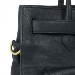 مملوكة مسبقًا Balenciaga Black Leather Lune Tote
