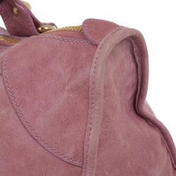 Pre Owned Balenciaga Pink Lambskin Giant Work