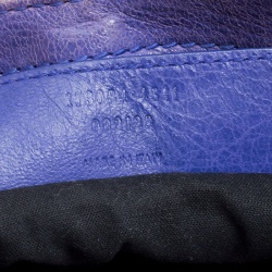 Pre Owned Balenciaga Lavander Leather Classic City Top Handle Bag