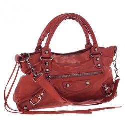مملوكة مسبقًا Balenciaga Red Classic First Bag