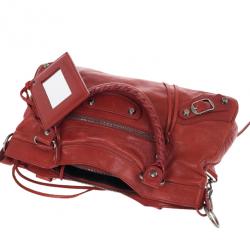 مملوكة مسبقًا Balenciaga Red Classic First Bag