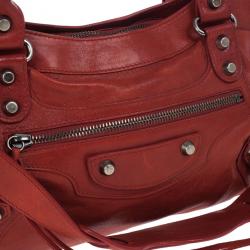 مملوكة مسبقًا Balenciaga Red Classic First Bag