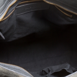 Pre Owned Balenciaga Gris Fossile Leather GH City Bag
