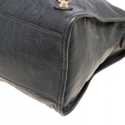 Pre Owned Balenciaga Gris Fossile Leather GH City Bag