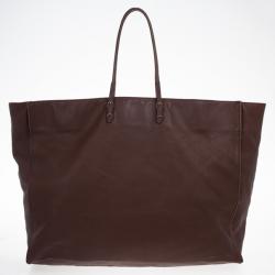 Pre Owned Balenciaga Brown Calfskin Papier A3