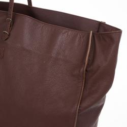 Pre Owned Balenciaga Brown Calfskin Papier A3