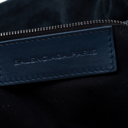 Pre Owned Balenciaga Arctique Suede Baby Daim Velo Tote