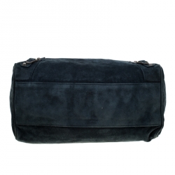 Pre Owned Balenciaga Arctique Suede Baby Daim Velo Tote