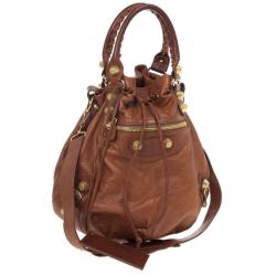 مملوكة مسبقًا Balenciaga Giant 12 Mini Pompon Shoulder Bag