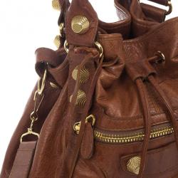 مملوكة مسبقًا Balenciaga Giant 12 Mini Pompon Shoulder Bag